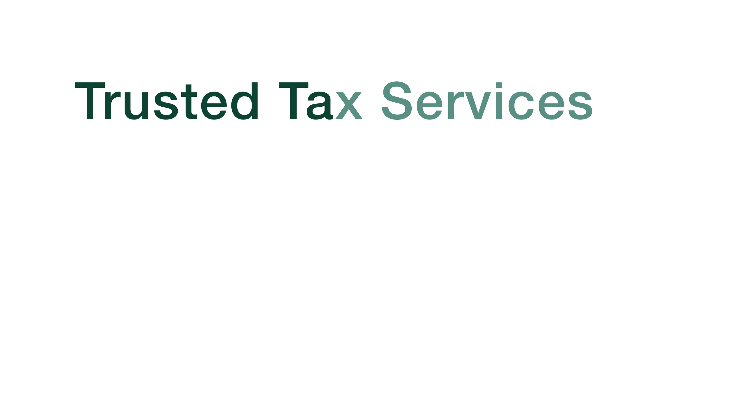 Trusted Tax Services